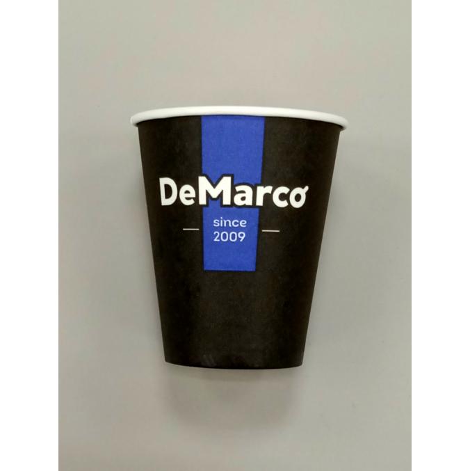 Бумажный стакан ECO CUPS DeMarco d=70.3 165 мл