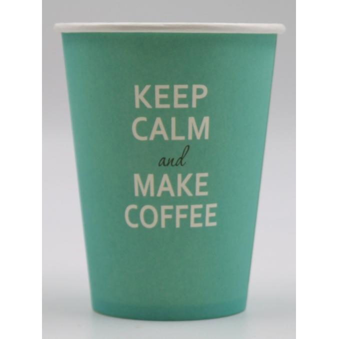 Стакан бумажный KEEP CALM d=90 350 мл
