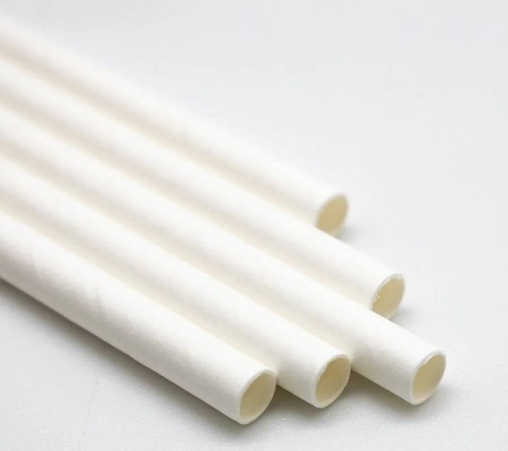 Бумажные трубочки Белые 200 мм d=6 мм по 250 шт.