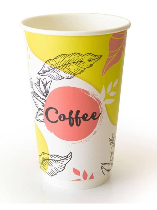 Бумажный термостакан Coffee pastel d=90 400мл