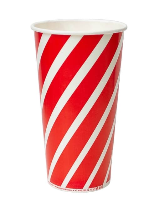 Бумажный стакан для холодных напитков Lollipop d=90 500 мл