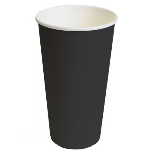 Бумажный стакан Черный d=90 500 мл