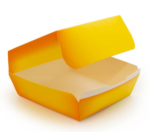 Коробка для бургера Градиент 120×120×70 мм