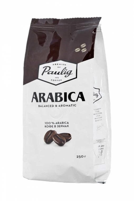 Кофе в зернах Paulig Arabica 250 гр