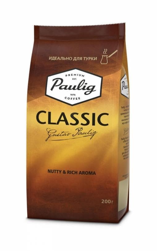 Кофе молотый Paulig Classic для турки 200 г