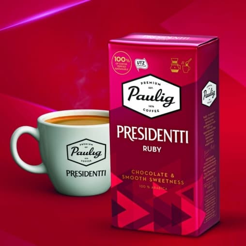 Кофе молотый Paulig Presidentti Ruby 250 г