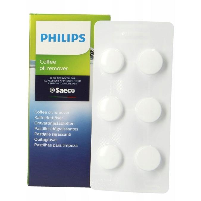 Philips Saeco таблетки для удаления кофейных масел 6 × 1,6 г