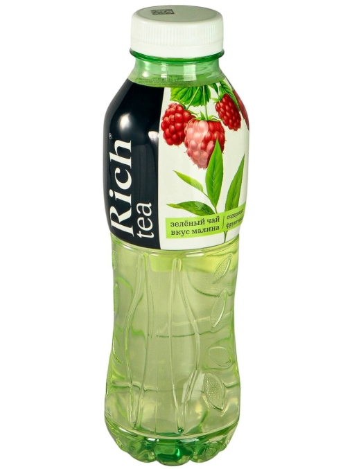 Rich Tea зеленый чай МАЛИНА 500 мл ПЭТ