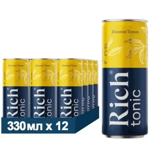 Rich Индиан тоник 330 мл ж/б