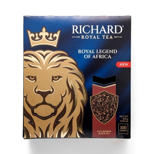 Чай черный Richard Royal LEGEND of AFRICA 100 саше × 2 г