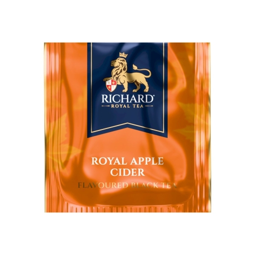 Чай Richard limited edition Royal APPLE CIDER чёрный ароматизированный 25 саше × 1.7 г