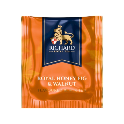 Чай Richard ROYAL limited edition HONEY FIG & WALNUT чёрный ароматизированный 25 саше × 1.7 г