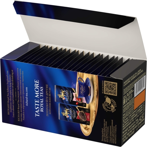 Чай Richard Royal LEMON чёрный ароматизированный 25 саше × 1.7 г