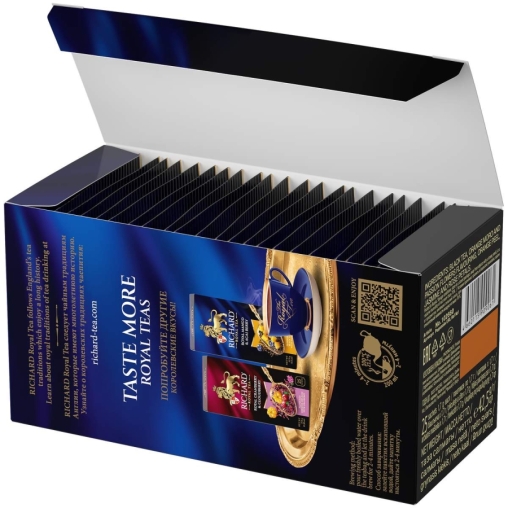 Чай Richard Royal MORO ORANGE & PASSION FLOWER чёрный аром. 25 саше × 1.7 г