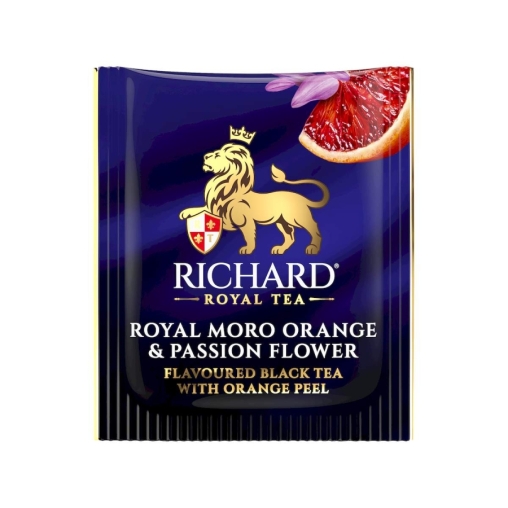 Чай Richard Royal MORO ORANGE & PASSION FLOWER чёрный аром. 25 саше × 1.7 г