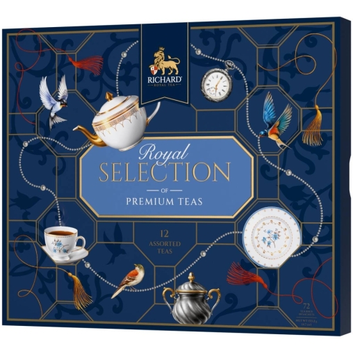 Чай Richard Royal Selection of Premium Teas ассорти 12 видов 72 саше