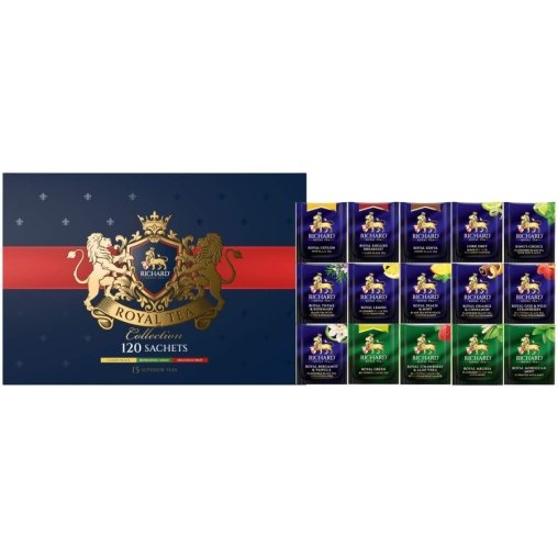 Подарочный чай Richard Royal Tea Collection 15 видов 120 саше