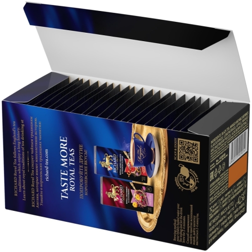 Чай Richard Royal Mango & Acai berry чёрный аромат. 25 саше × 1.7 г