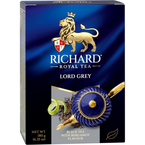 Чай черный Richard Lord Grey крупнолистовой 180 г
