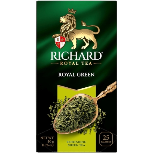 Чай зеленый Richard Royal Green 25 саше × 2 г
