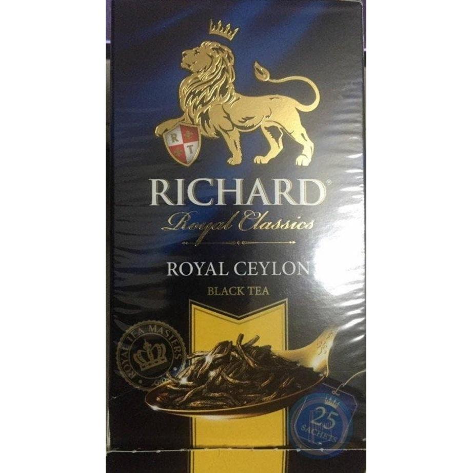 Чай черный Richard Royal Ceylon 25 саше × 2г