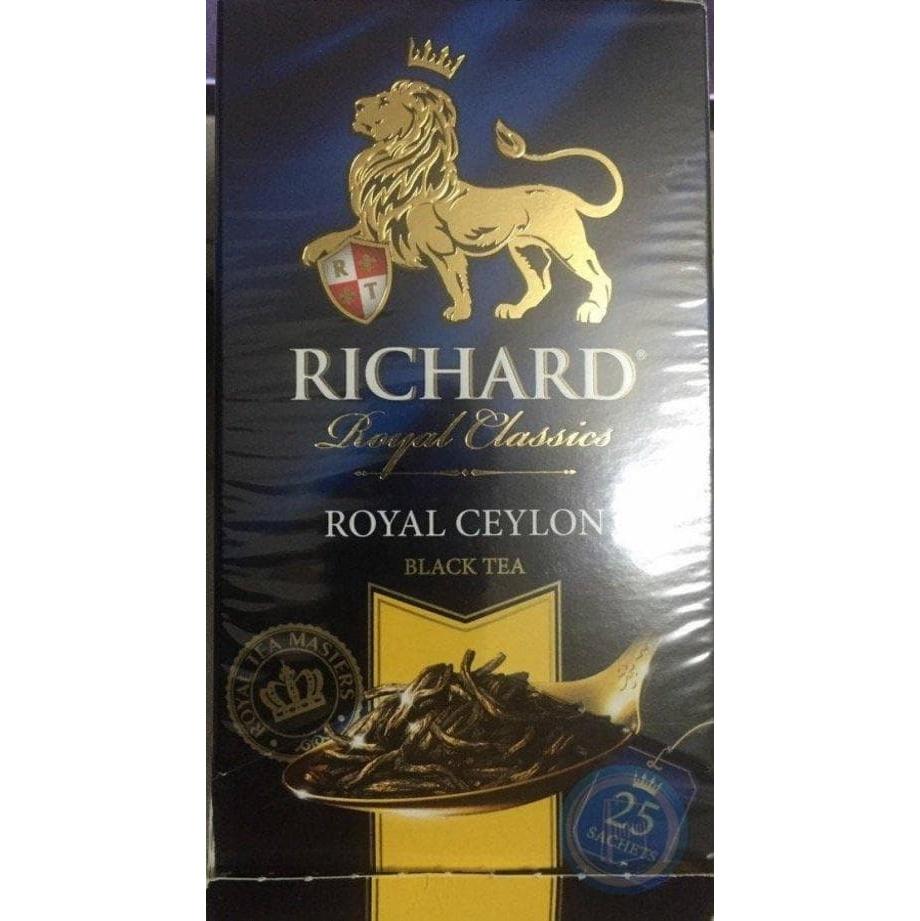 Чай черный Richard Royal Ceylon 25 саше × 2 г