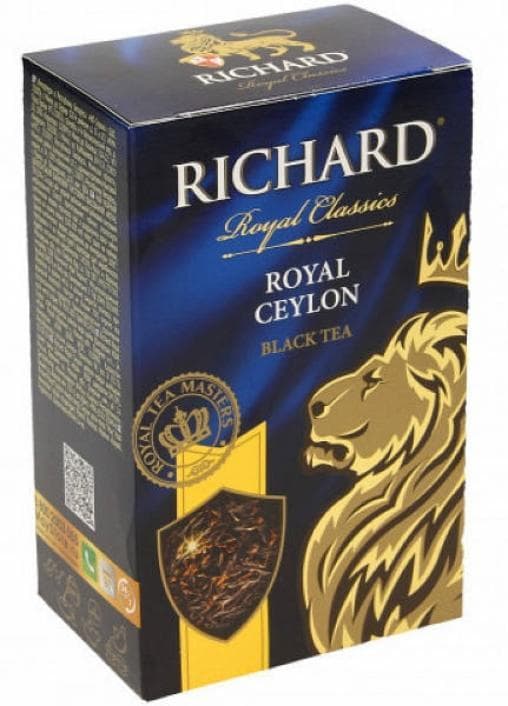 Чай черный Richard Royal Ceylon листовой 90 г