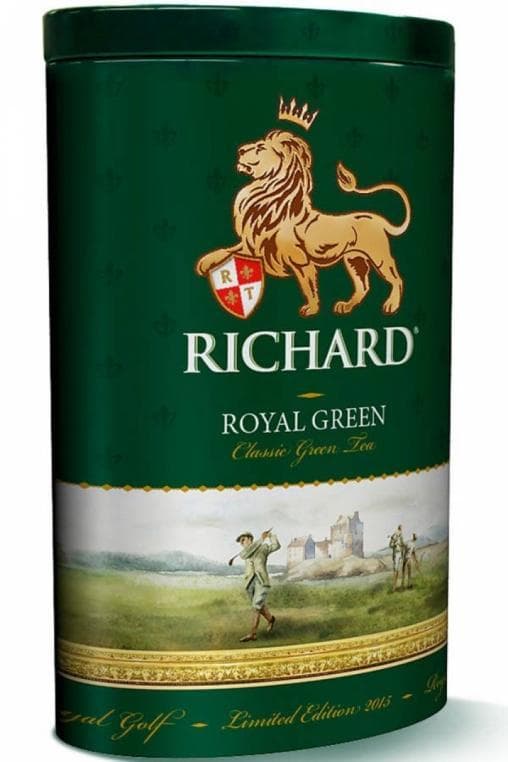 Подарочный чай Richard Royal Green зел. листовой 80г банка