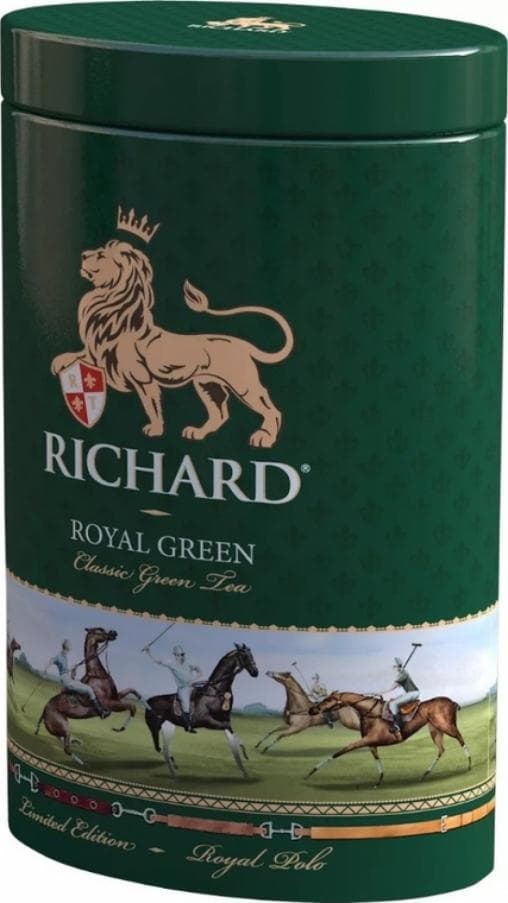 Подарочный чай Richard Royal Green зел. листовой 80 г банка