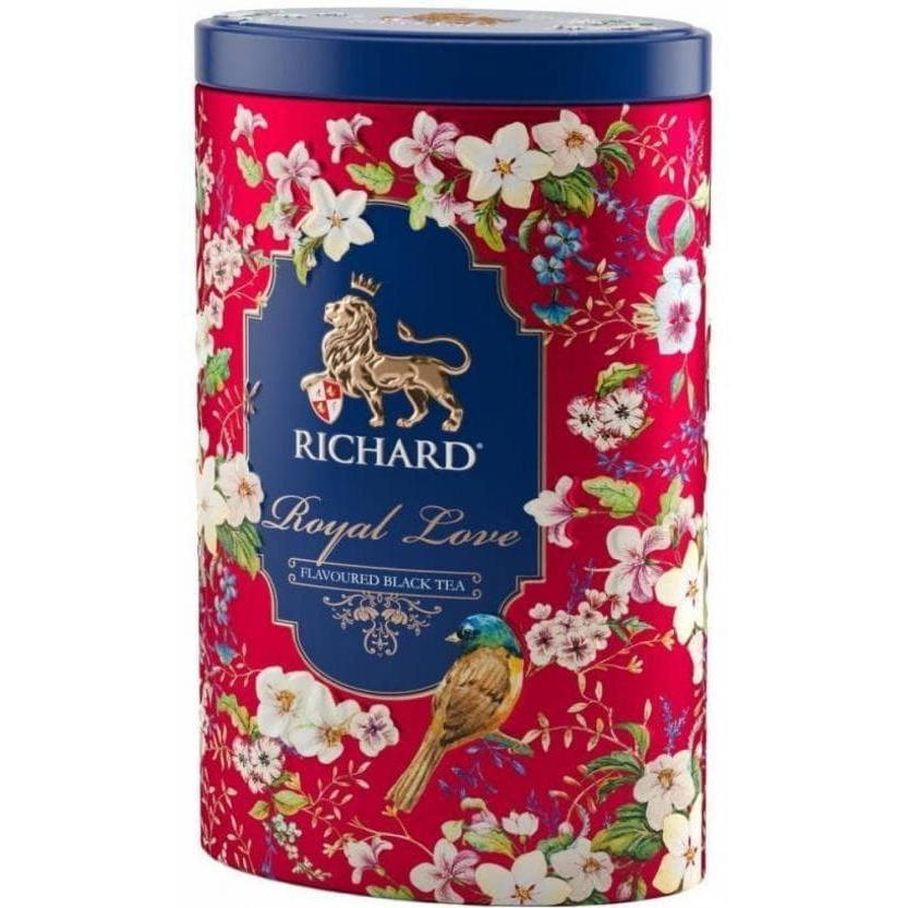 Подарочный чай черный Richard Royal Love листовой 80 г банка