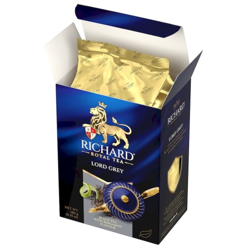 Чай черный Richard Lord Grey крупнолистовой 180 г