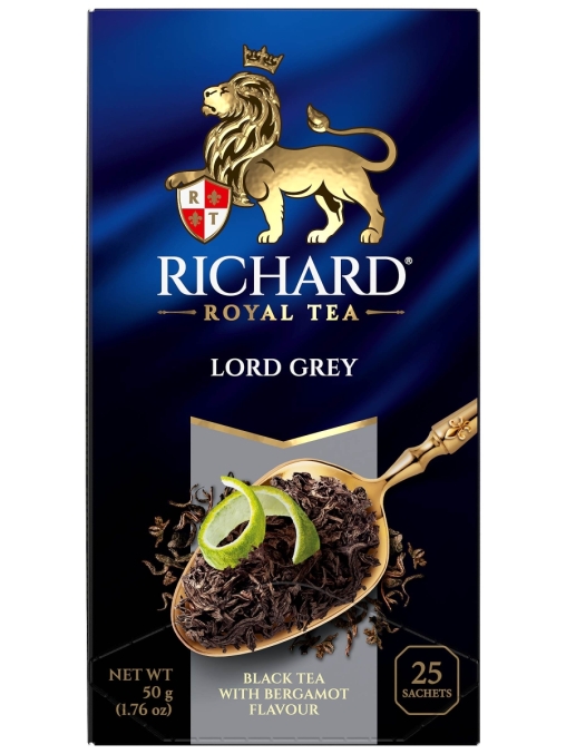 Чай черный Richard Lord Grey 25 саше × 2 г