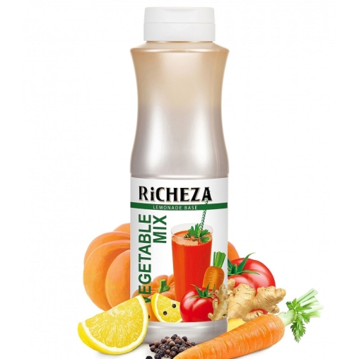 RiCHEZA Lemonade Base Основа для напитков Овощной Микс VEGETABLE MIX 1000 г