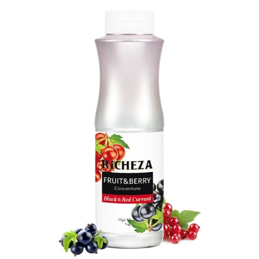 Концентрат RiCHEZA Черная и Красная Смородина BLACK & RED CURRANT 1000 г