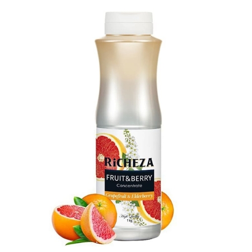 Концентрат RiCHEZA GRAPEFRUIT ELDERBERRY Грейпфрут – Бузина 1000 г