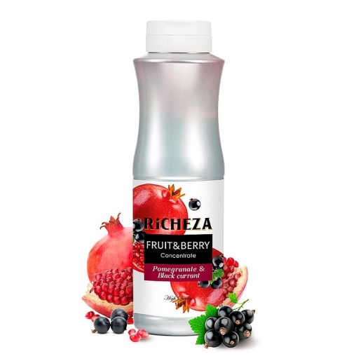 Концентрат RiCHEZA POMEGRANATE BLACK CURRANT Гранат – Черная Смородина 1000 г