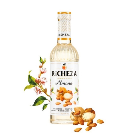 Сироп RiCHEZA Almond Миндаль стекло 330 мл
