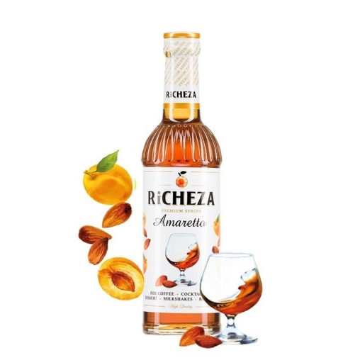 Сироп RiCHEZA Amaretto Амаретто стекло 330 мл