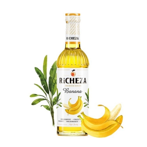 Сироп RiCHEZA Banana Банан стекло 330 мл