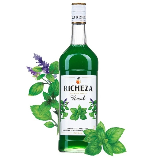Сироп RiCHEZA Basil Базилик стекло 1000 мл