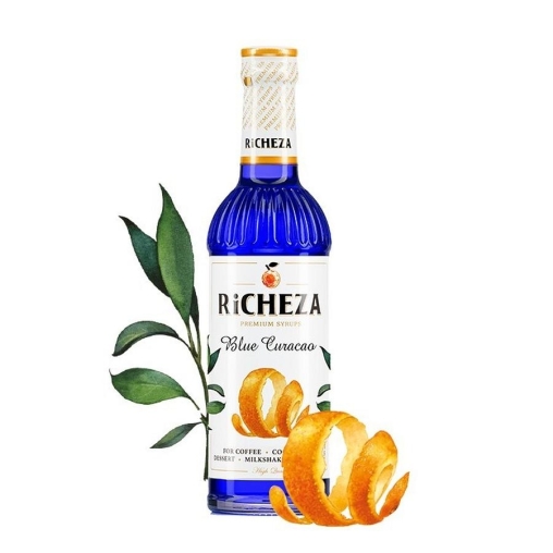 Сироп RiCHEZA Blue Curacao Блю Курасао стекло 330 мл