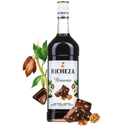 Сироп RiCHEZA Brownie Брауни стекло 1000 мл