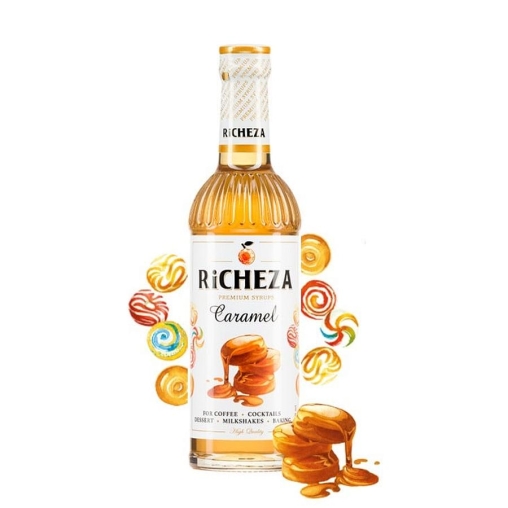 Сироп RiCHEZA Caramel Карамель стекло 330 мл