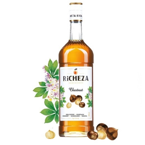 Сироп RiCHEZA Chestnut Каштан стекло 1000 мл