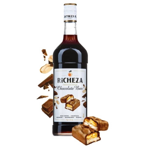 Сироп RiCHEZA Chocolate Bar Шоколадный батончик стекло 1000 мл