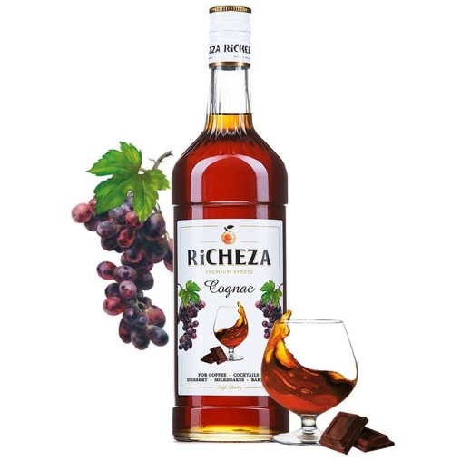 Сироп RiCHEZA Cognac Коньячный стекло 1000 мл