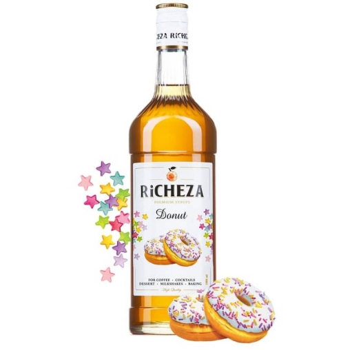 Сироп RiCHEZA Donut Пончик стекло 1000 мл