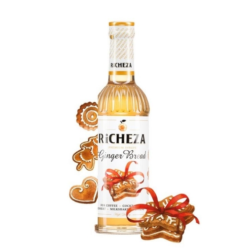 Сироп RiCHEZA Ginger Bread Имбирный Пряник стекло 330 мл