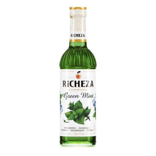 Сироп RiCHEZA Green Mint Зеленая Мята стекло 330 мл