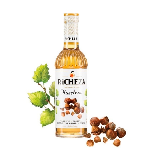 Сироп RiCHEZA Hazelnut Лесной орех стекло 330 мл